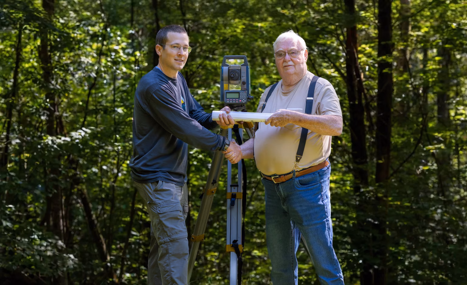 Residential, Boundary, Cropped Handshake, Licensed surveyor WNC, Land surveying Western North Carolina, Topographic